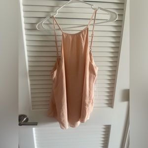 Peach top, gently worn